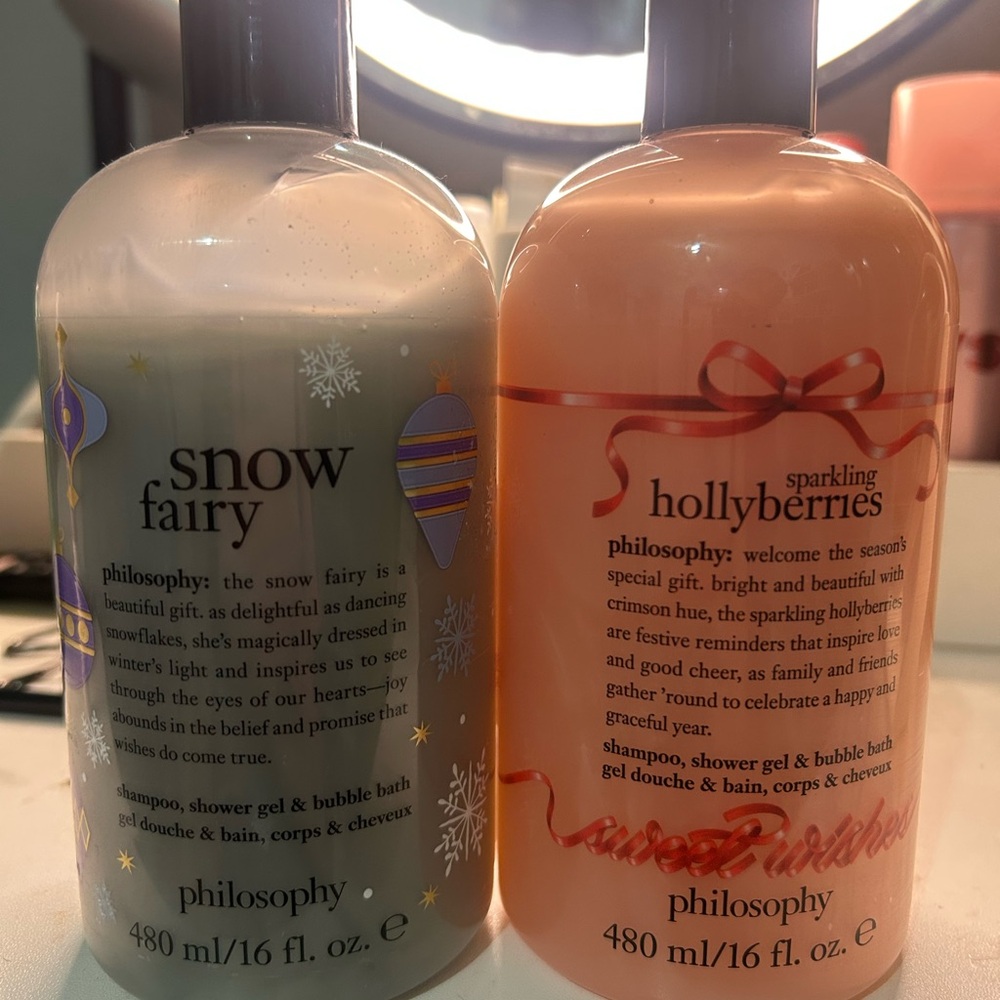 Philosophy holiday body washes 16oz bundle